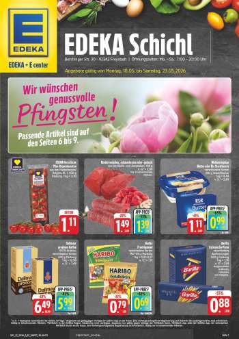 Prospekte Edeka - 18.05.2026 - 23.05.2026.