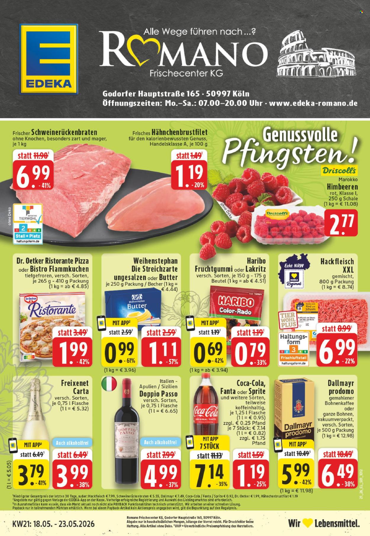 E center Prospekte  - 18.05.2026 - 23.05.2026. Seite 1