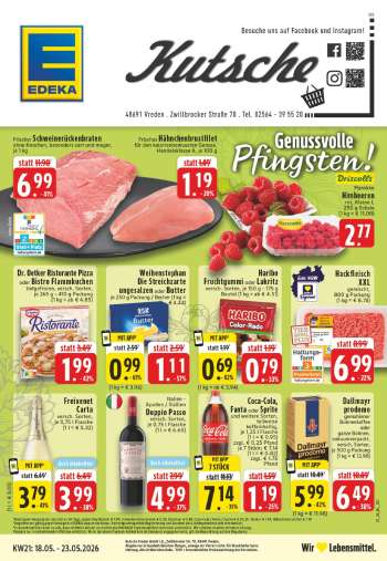 Prospekte Edeka - 18.05.2026 - 23.05.2026.