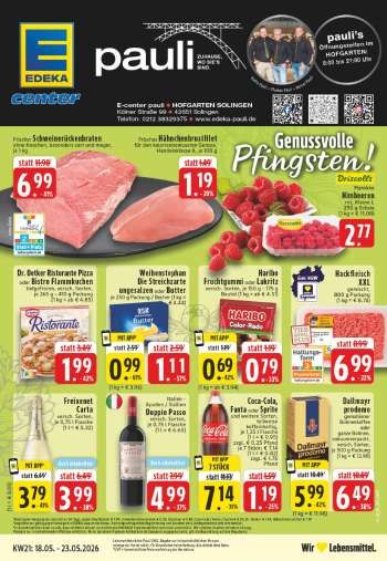 Prospekte E center - 18.05.2026 - 23.05.2026.