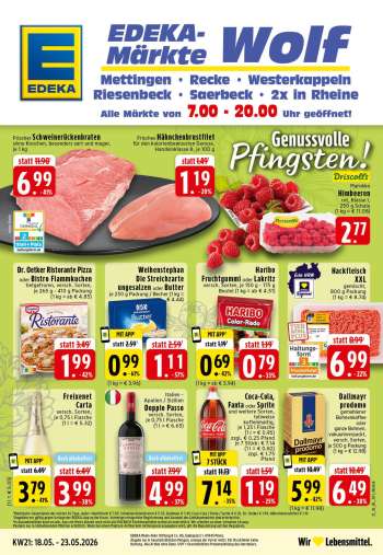 Prospekte Edeka - 18.05.2026 - 23.05.2026.