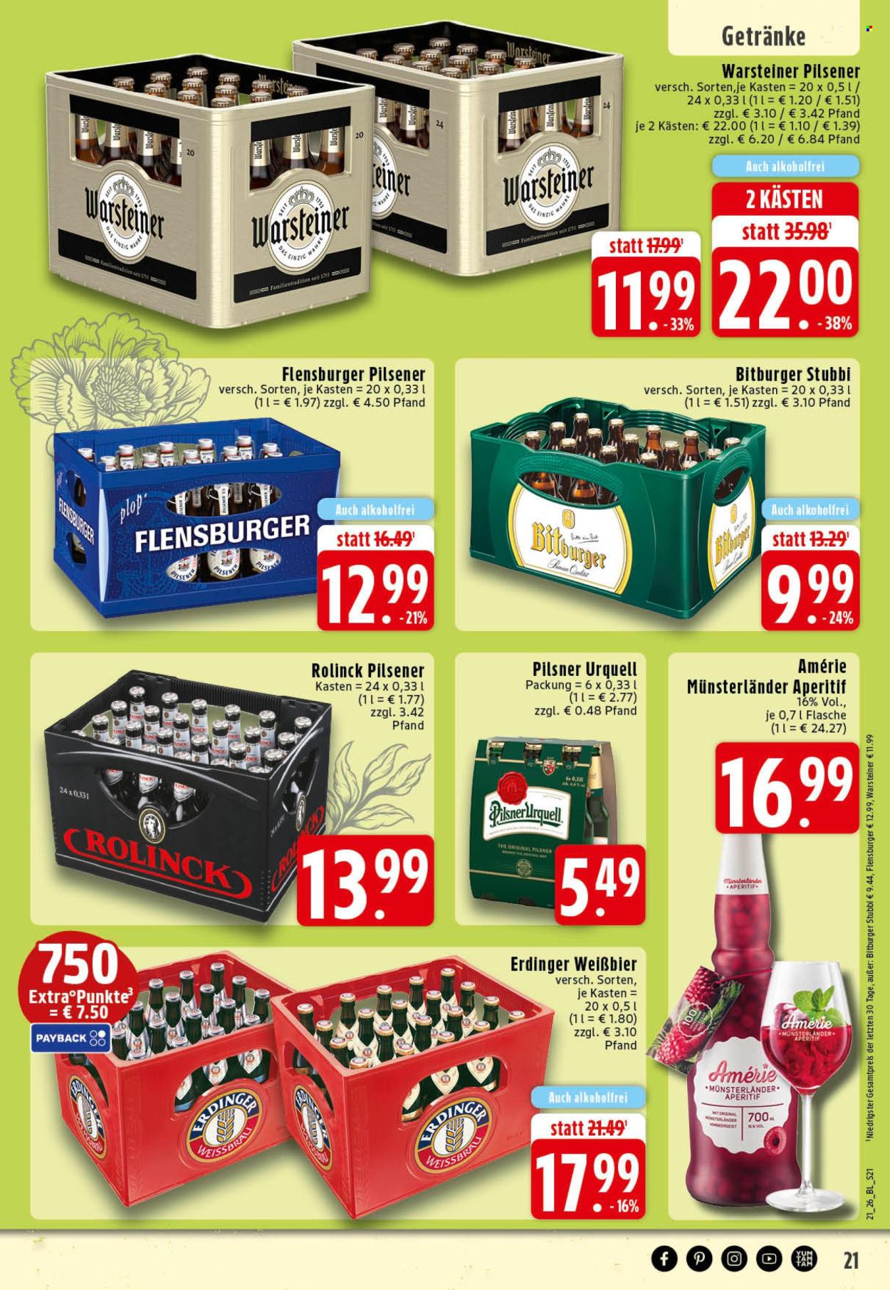Edeka Prospekte  - 18.05.2026 - 23.05.2026. Seite 21