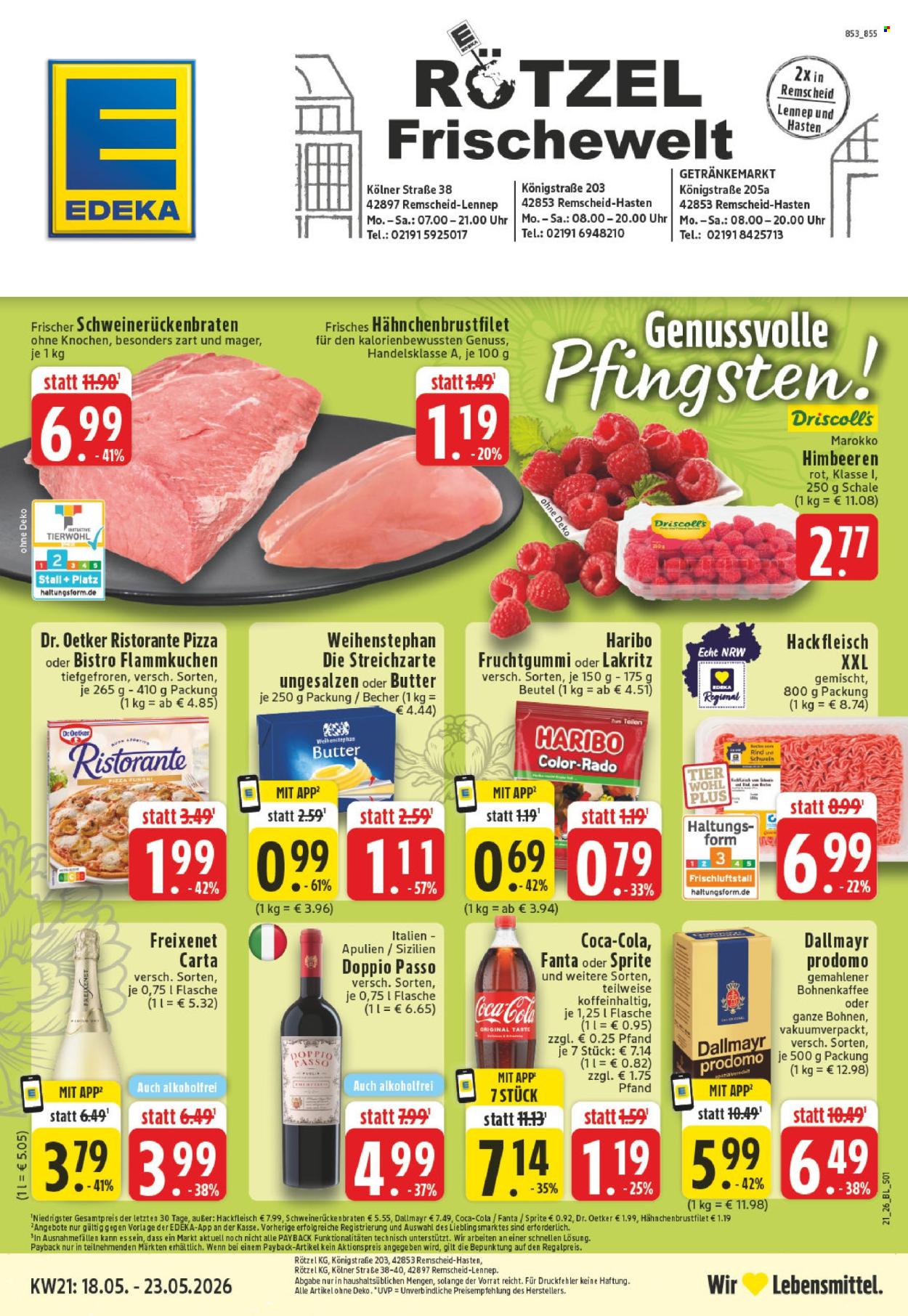 Edeka Prospekte  - 18.05.2026 - 23.05.2026. Seite 1