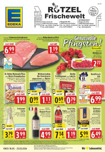 Prospekte Edeka - 18.05.2026 - 23.05.2026.