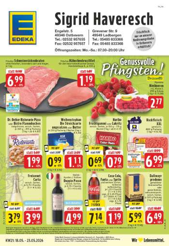 Prospekte Edeka - 18.05.2026 - 23.05.2026.