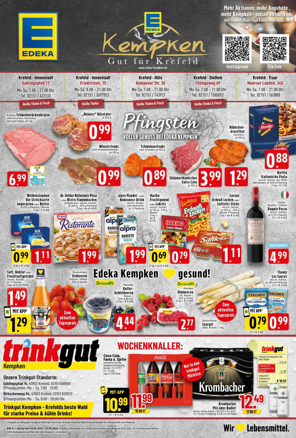 Edeka Prospekte  - 18.05.2026 - 23.05.2026. Seite 1