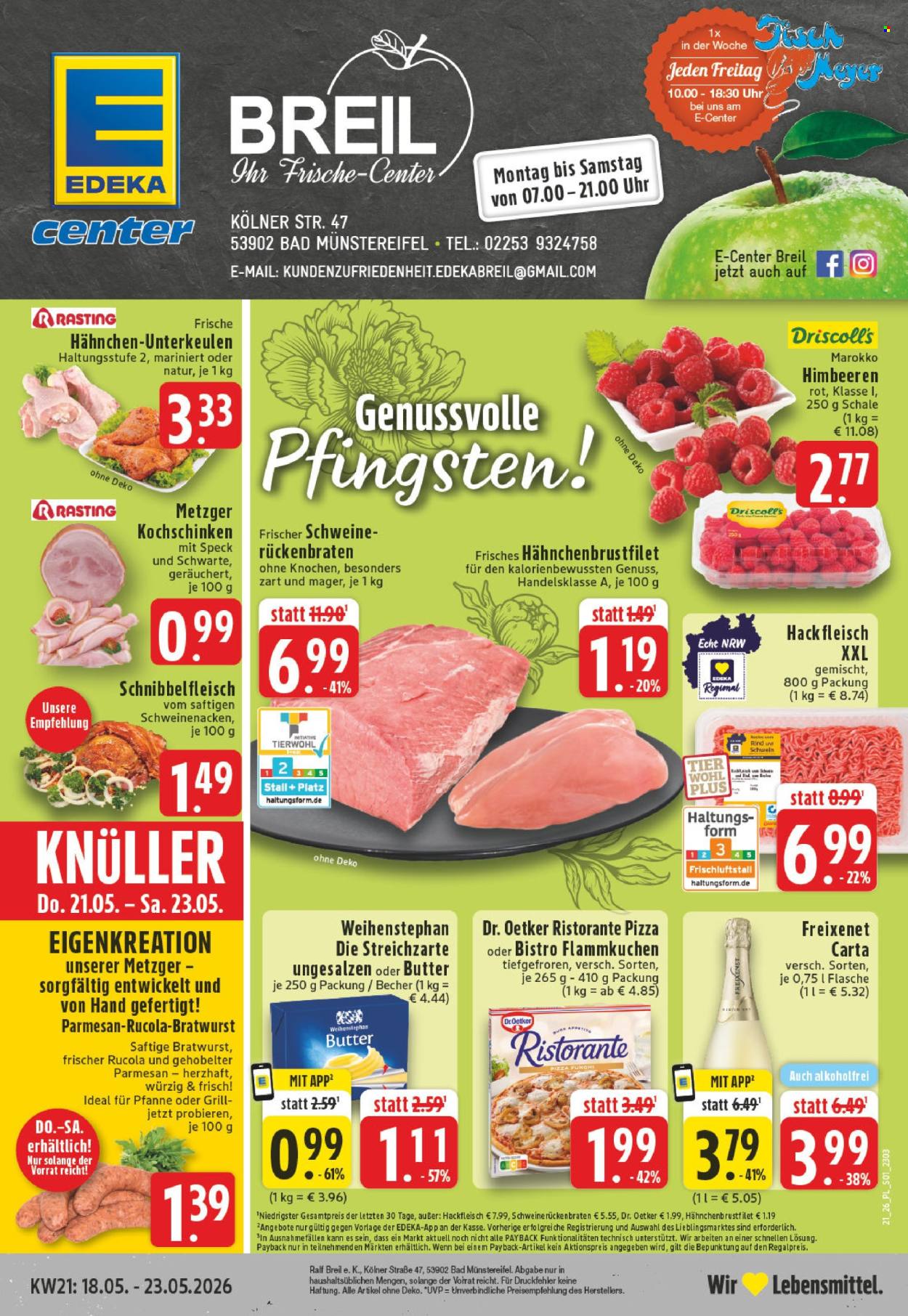 E center Prospekte  - 18.05.2026 - 23.05.2026. Seite 1