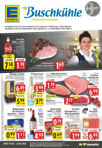 Prospekte Edeka - 18.05.2026 - 23.05.2026.