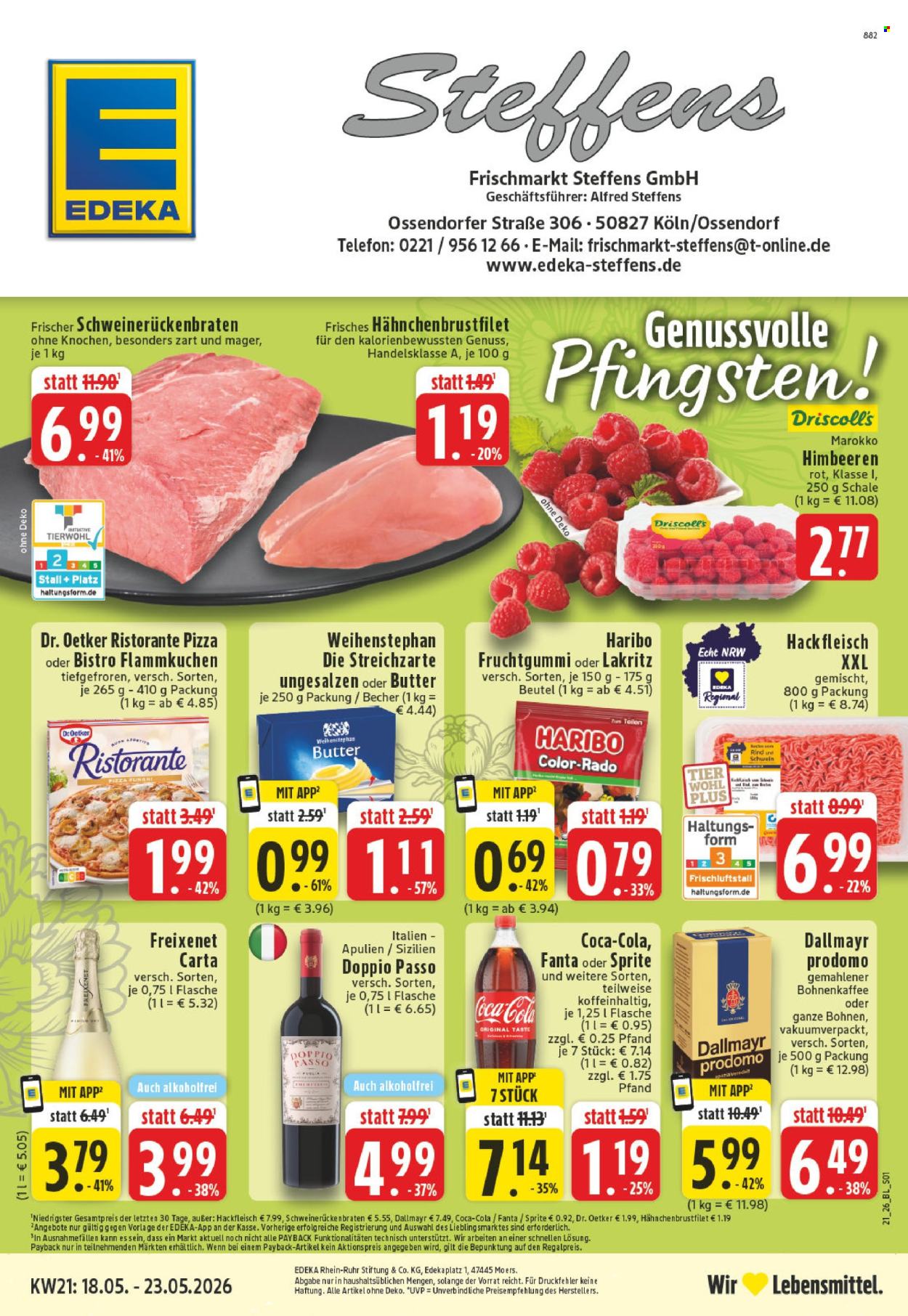 Edeka Prospekte  - 18.05.2026 - 23.05.2026. Seite 1