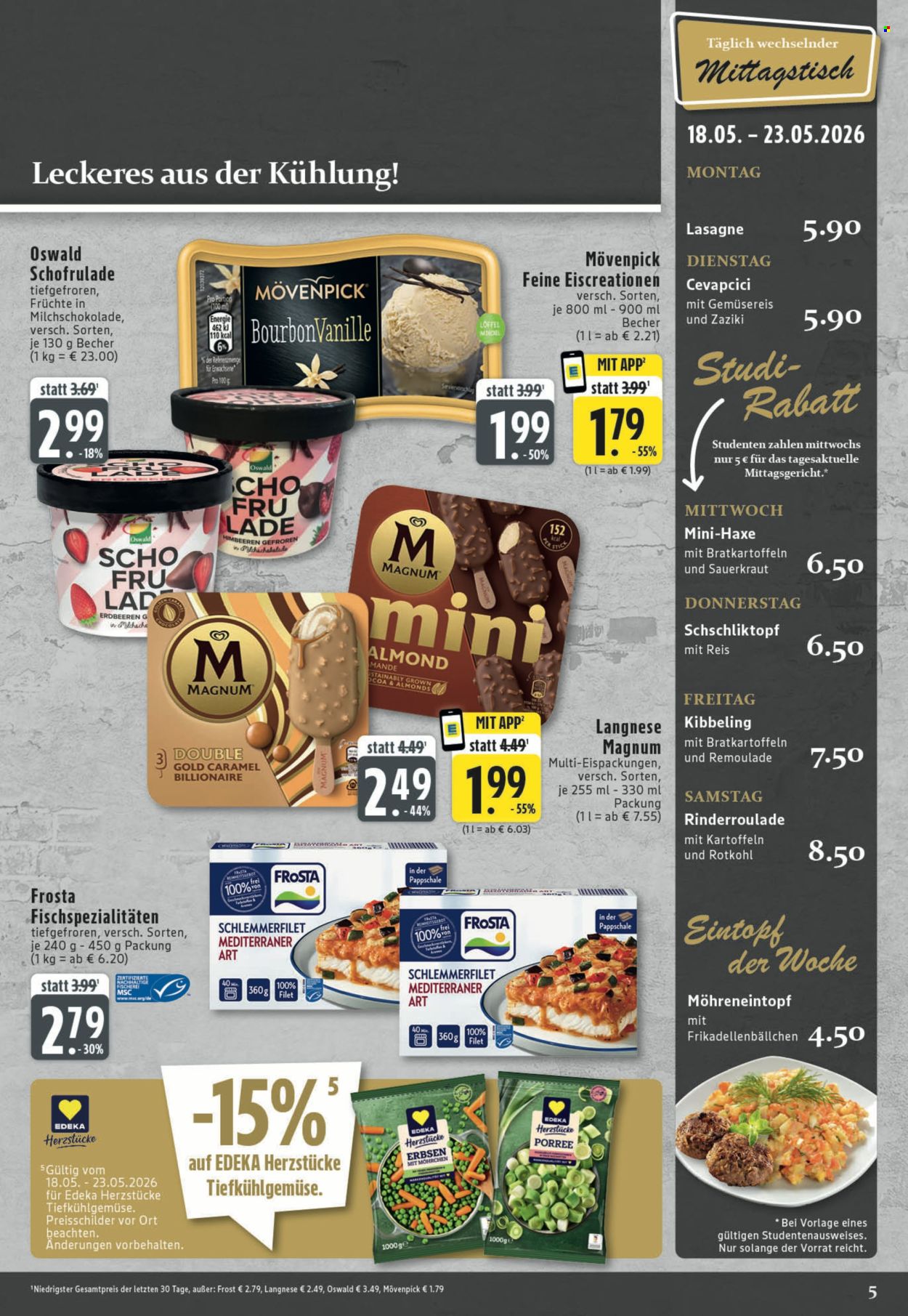 Edeka Prospekte  - 18.05.2026 - 23.05.2026. Seite 5