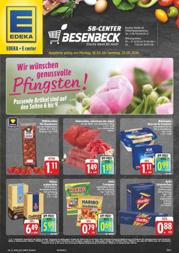 Prospekte E center - 18.05.2026 - 23.05.2026.