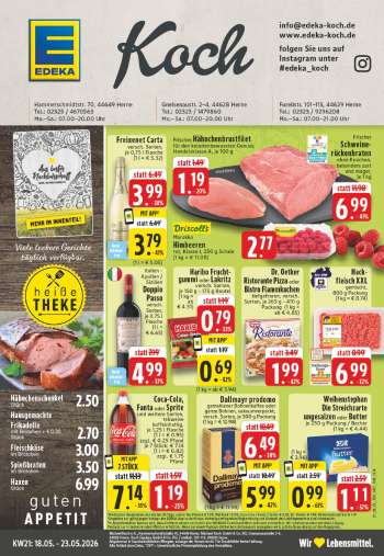 Prospekte Edeka - 18.05.2026 - 23.05.2026.