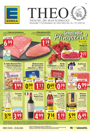 Prospekte Edeka - 18.05.2026 - 23.05.2026.
