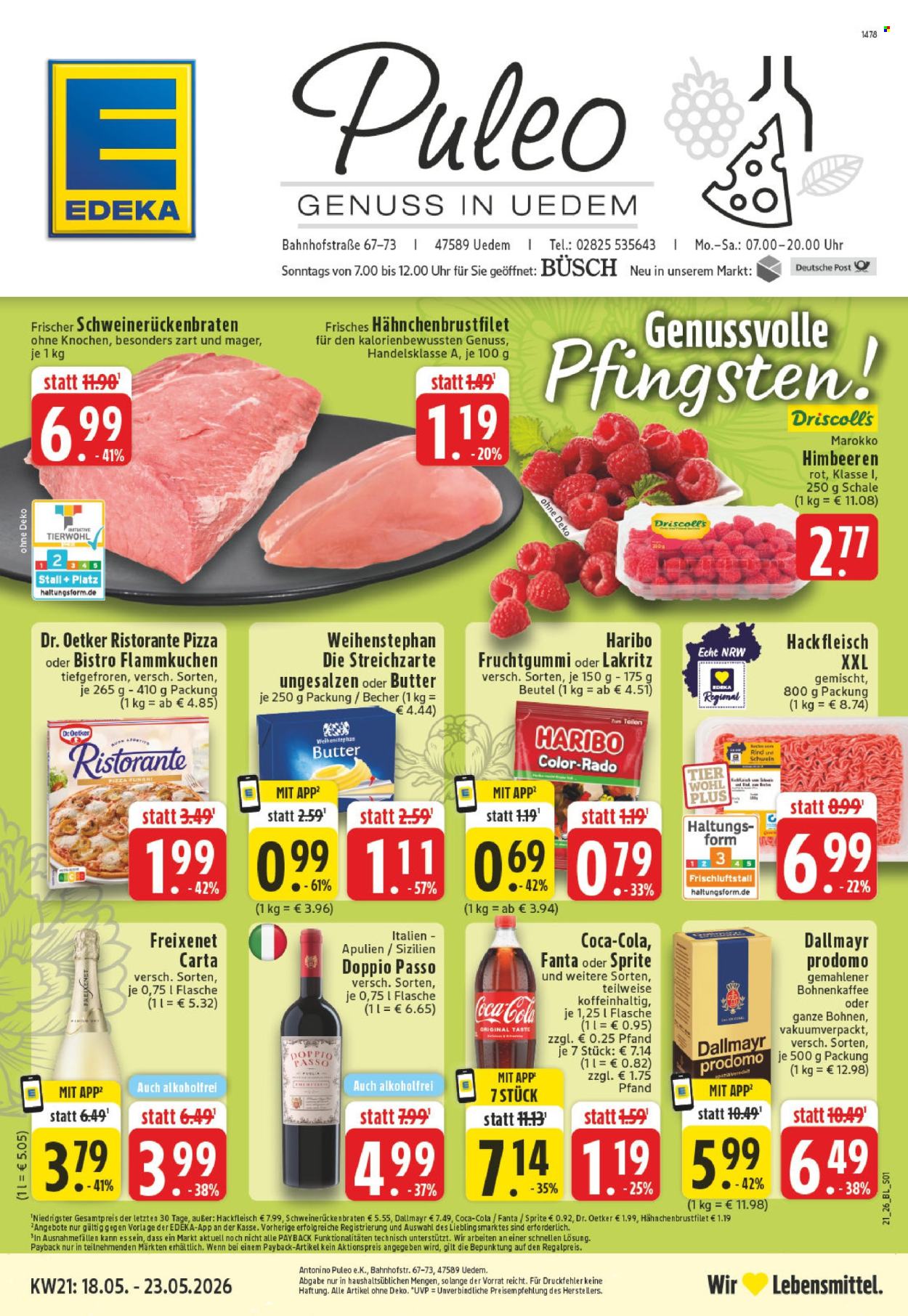 Edeka Prospekte  - 18.05.2026 - 23.05.2026. Seite 1