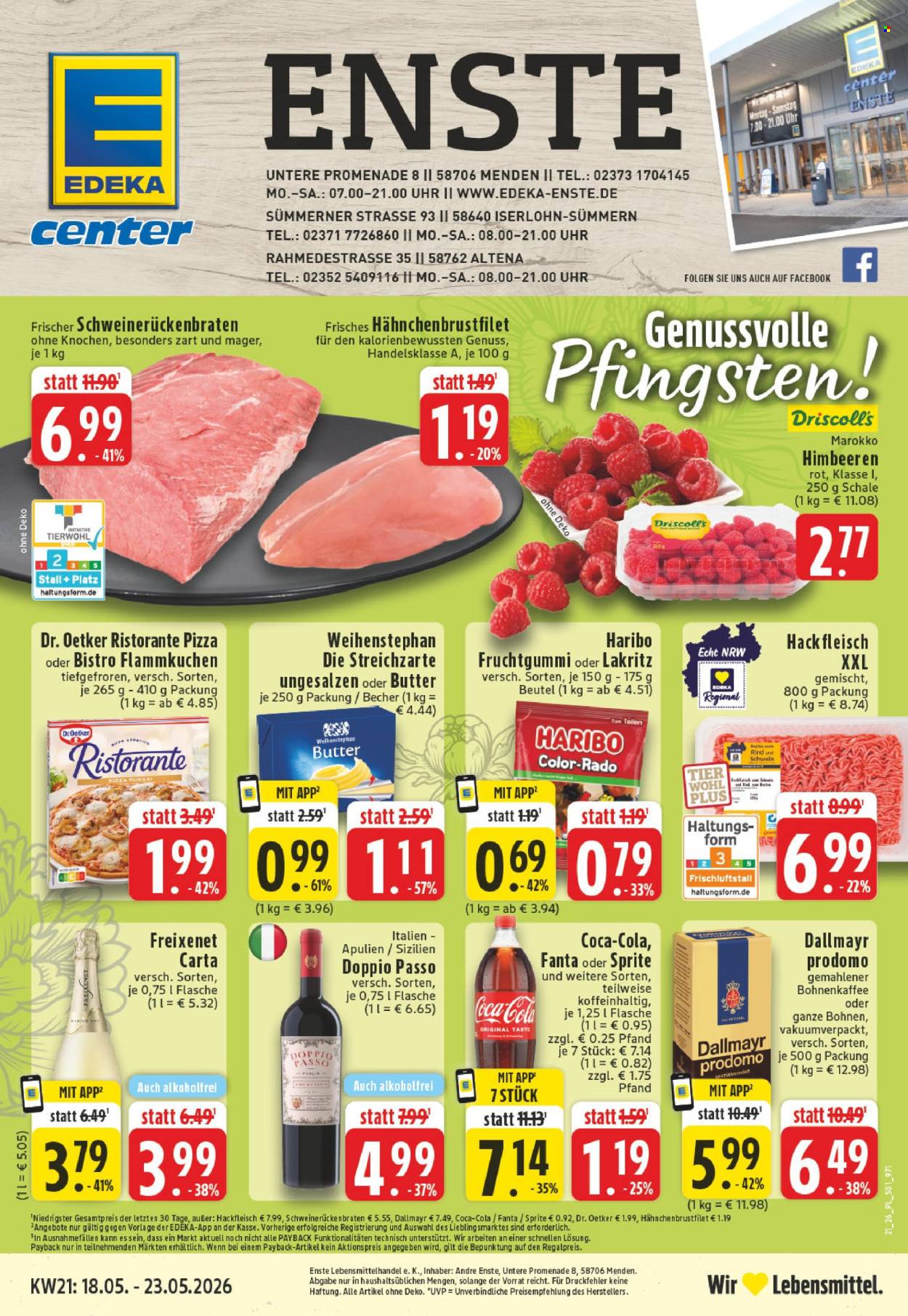 E center Prospekte  - 18.05.2026 - 23.05.2026. Seite 1