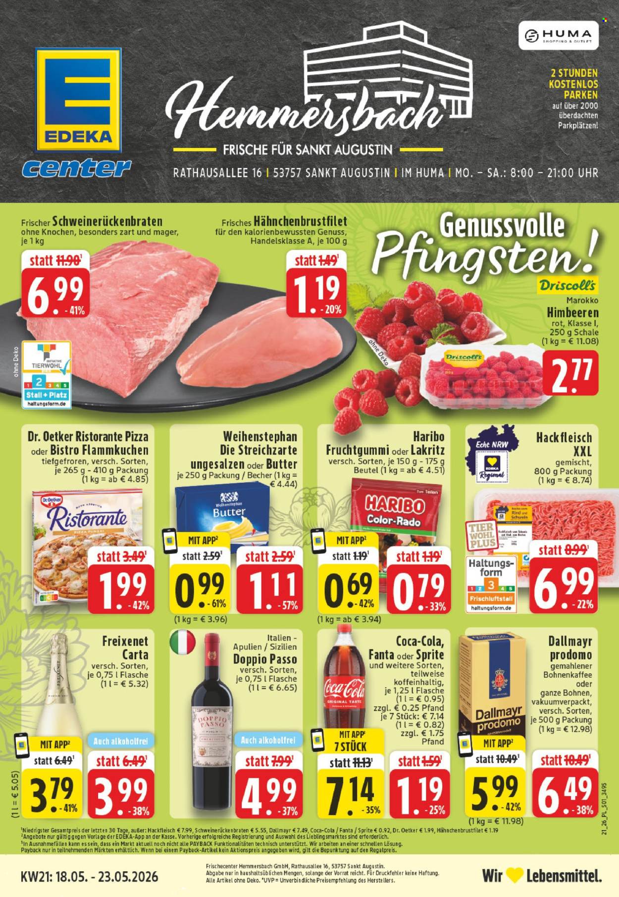 E center Prospekte  - 18.05.2026 - 23.05.2026. Seite 1