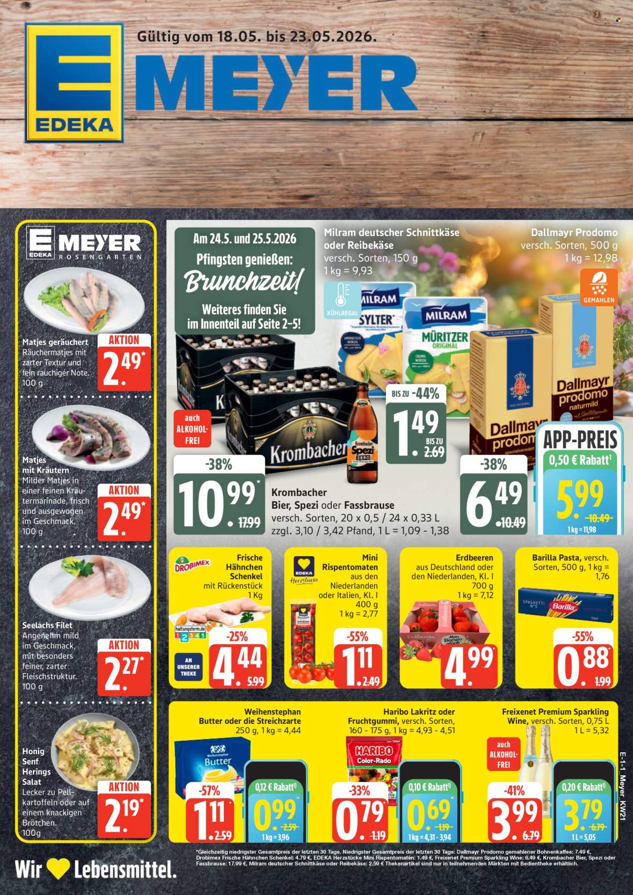 Edeka Prospekte  - 18.05.2026 - 23.05.2026. Seite 1