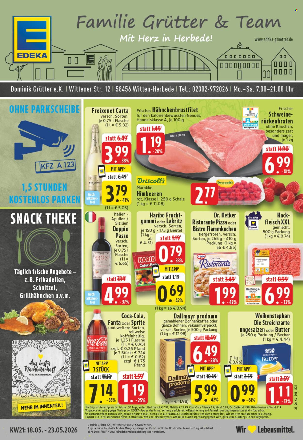 Edeka Prospekte  - 18.05.2026 - 23.05.2026. Seite 1