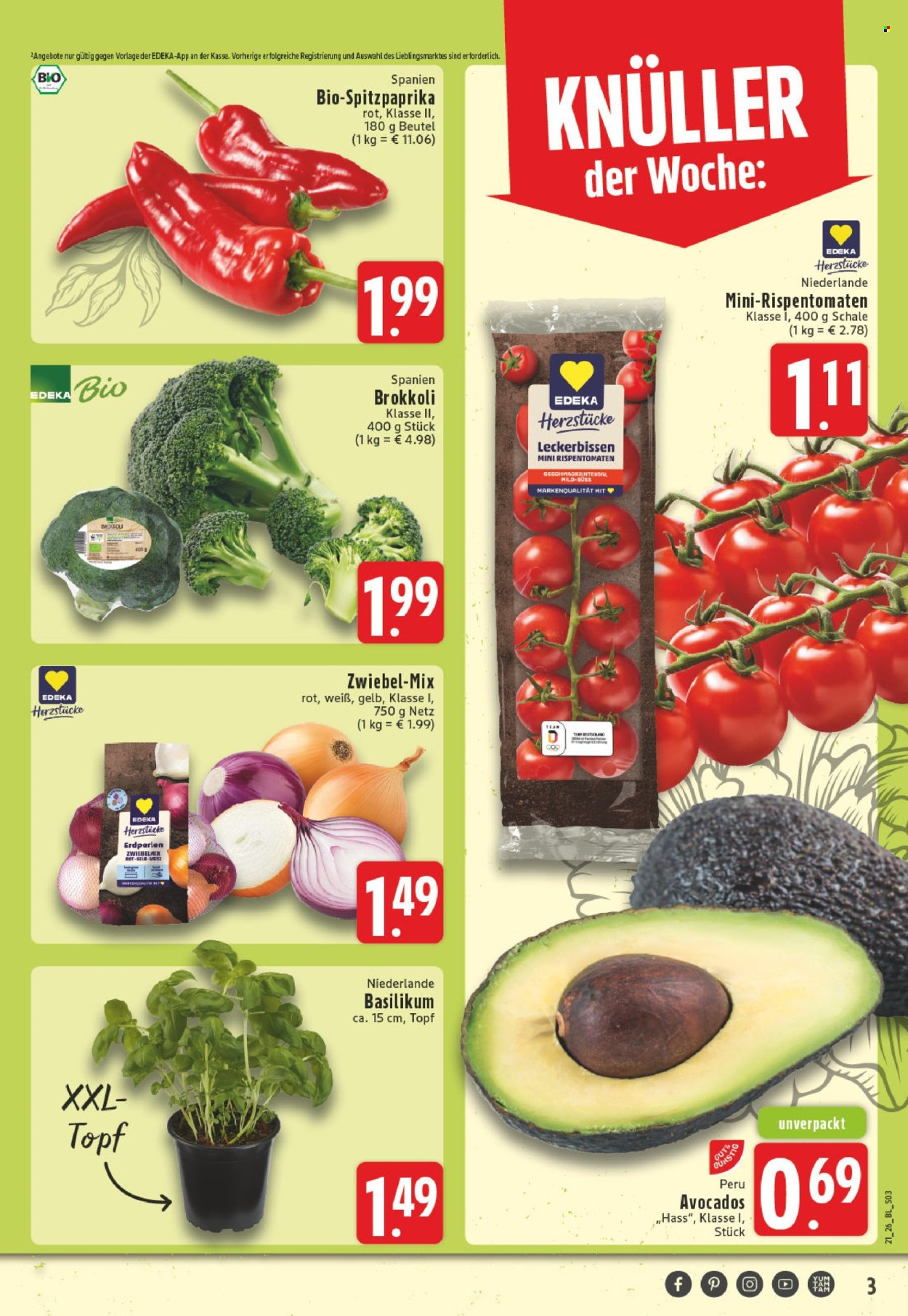 Edeka Prospekte  - 18.05.2026 - 23.05.2026. Seite 3
