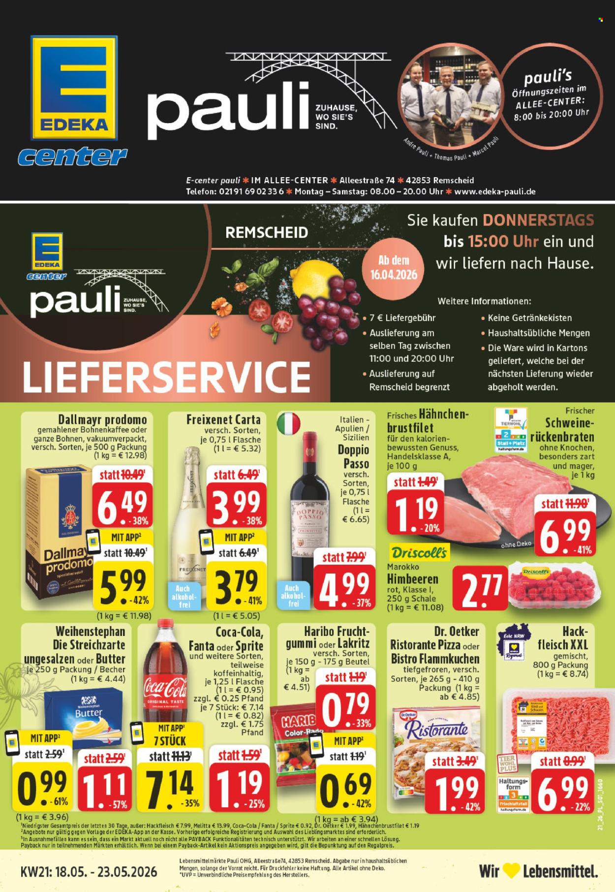E center Prospekte  - 18.05.2026 - 23.05.2026. Seite 1