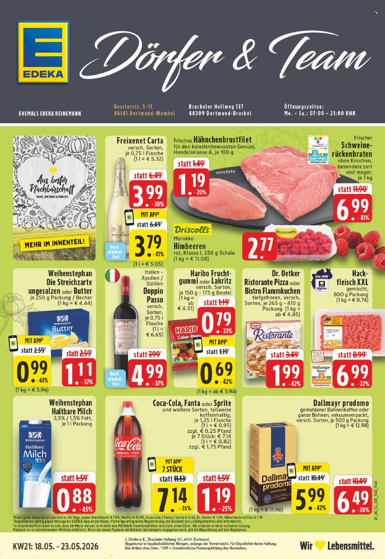 Edeka Prospekte  - 18.05.2026 - 23.05.2026. Seite 1