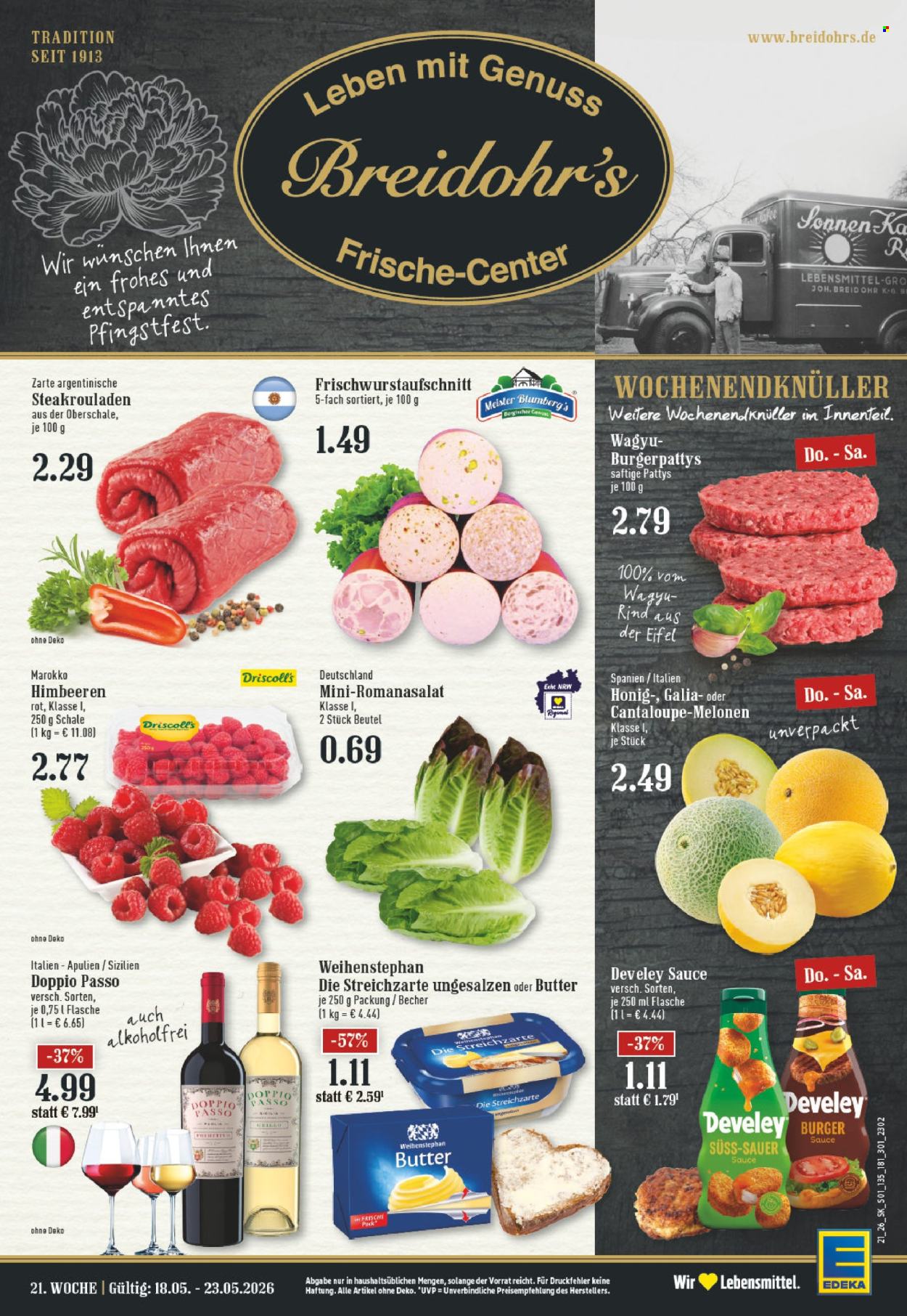 E center Prospekte  - 18.05.2026 - 23.05.2026. Seite 1