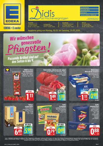 Prospekte Edeka - 18.05.2026 - 23.05.2026.