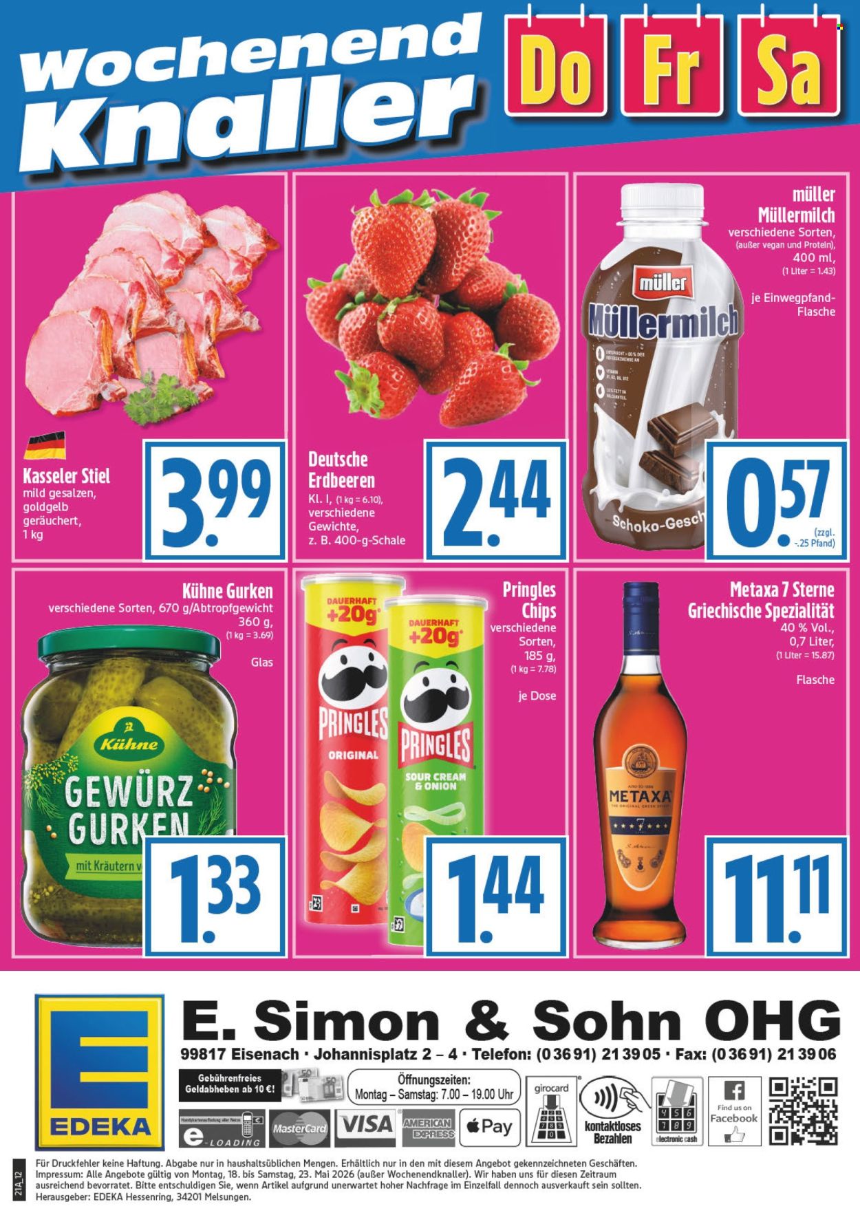 Edeka Prospekte  - 18.05.2026 - 23.05.2026. Seite 14
