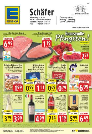 Prospekte Edeka - 18.05.2026 - 23.05.2026.