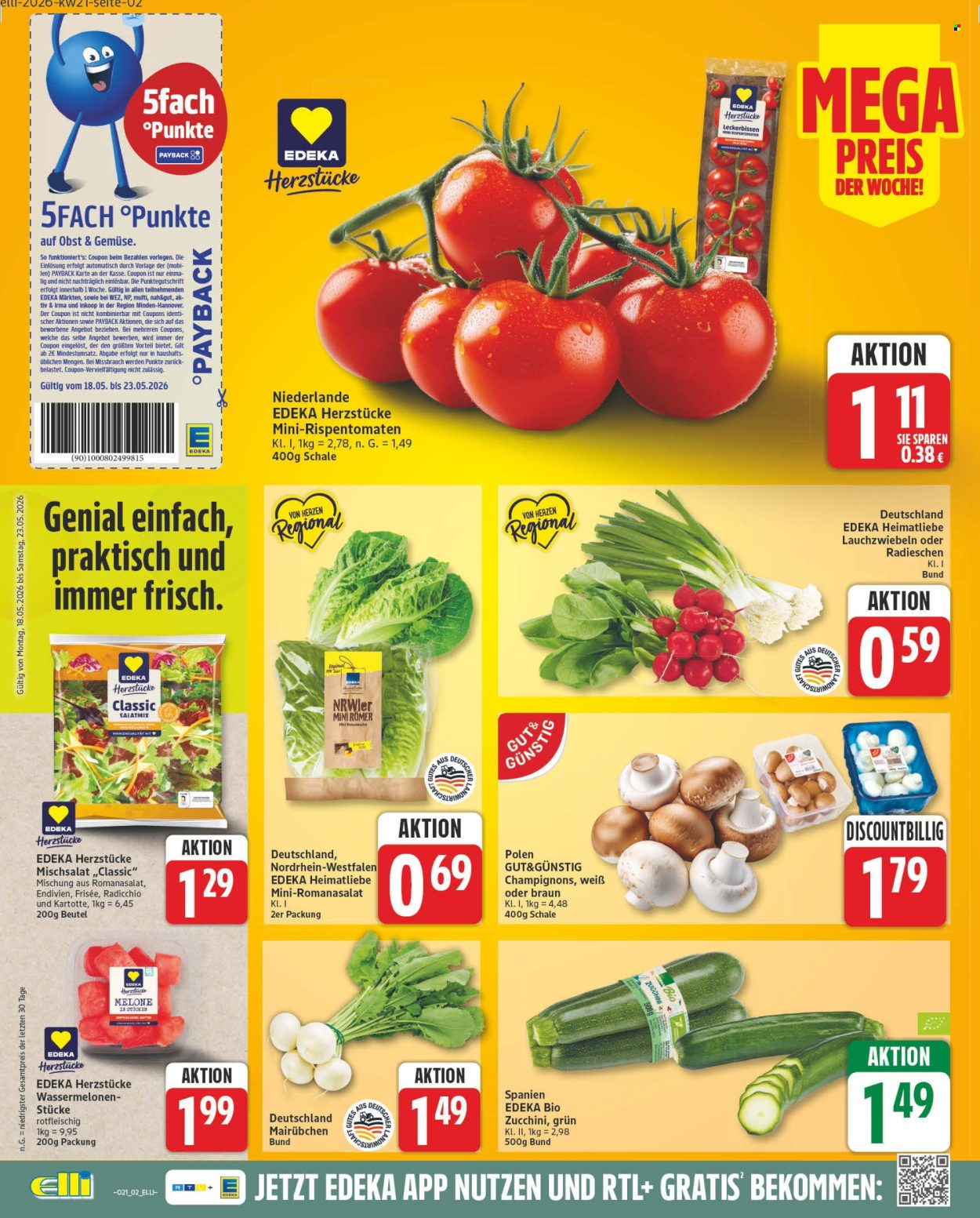 Edeka Prospekte  - 18.05.2026 - 23.05.2026. Seite 4