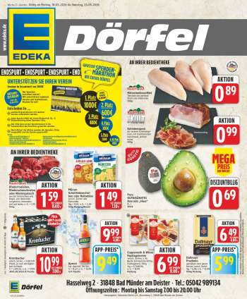 Prospekte Edeka - 18.05.2026 - 23.05.2026.