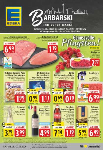 Prospekte Edeka - 18.05.2026 - 23.05.2026.