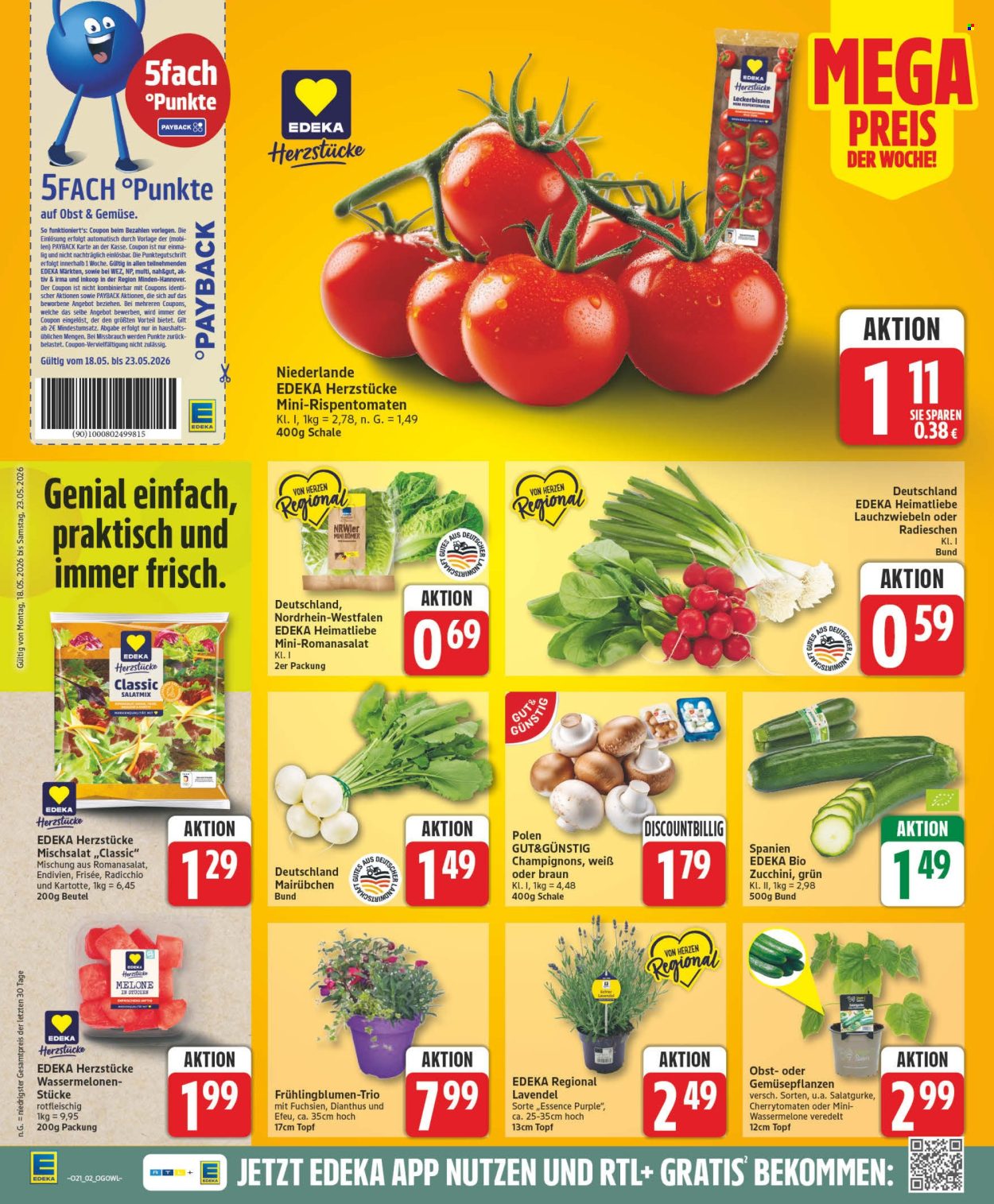 Edeka Prospekte  - 18.05.2026 - 23.05.2026. Seite 4