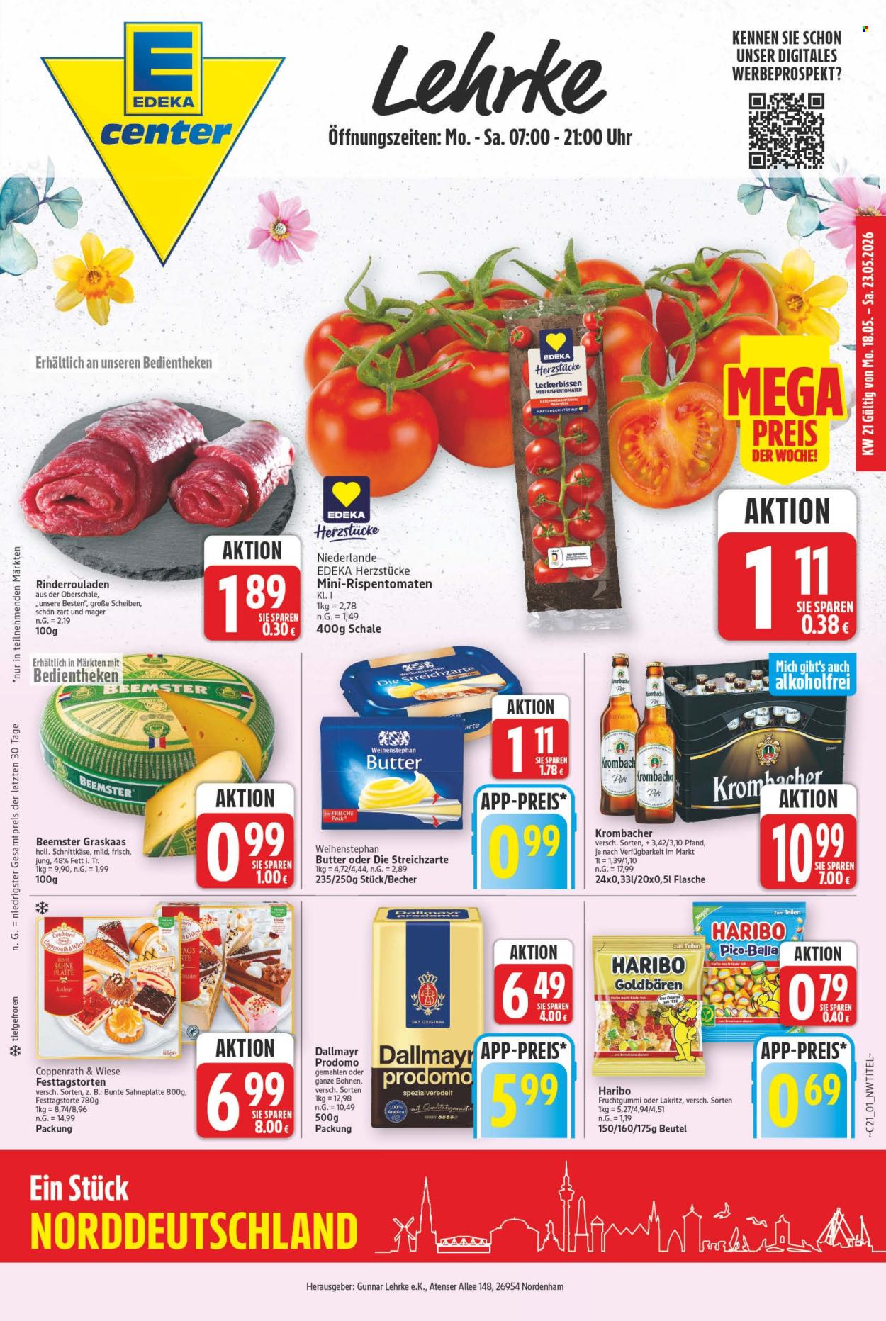 E center Prospekte  - 18.05.2026 - 23.05.2026. Seite 1