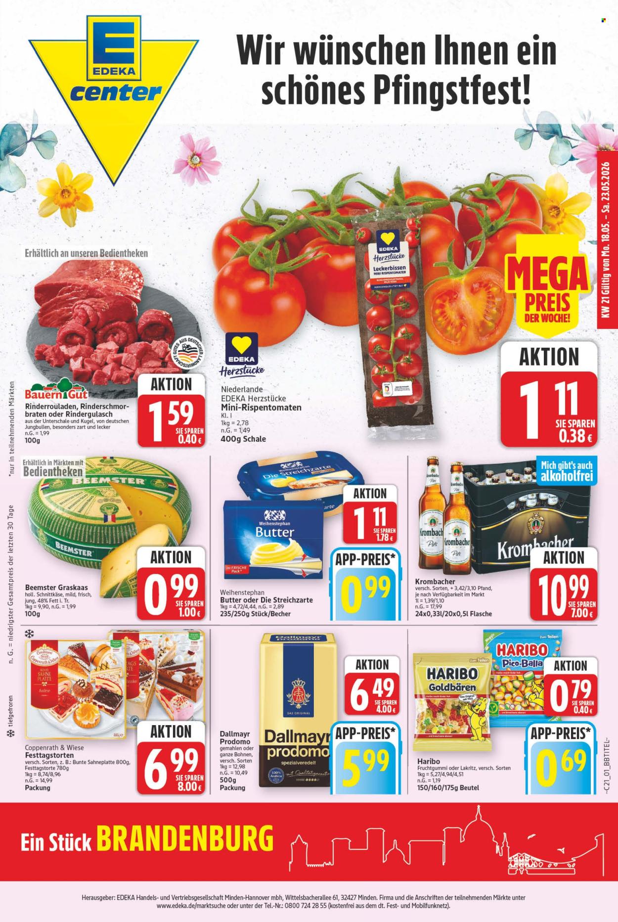 E center Prospekte  - 18.05.2026 - 23.05.2026. Seite 1