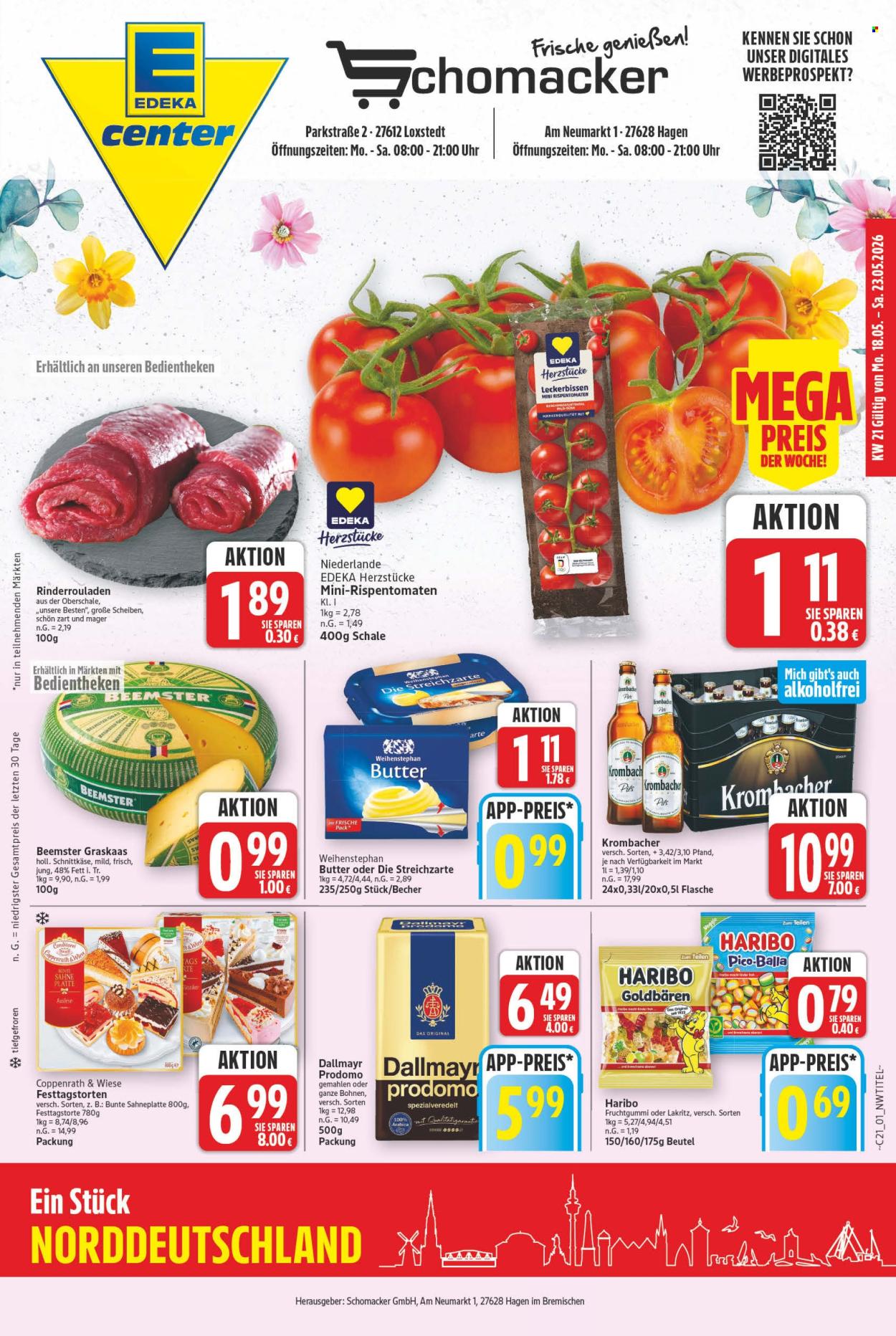E center Prospekte  - 18.05.2026 - 23.05.2026. Seite 1