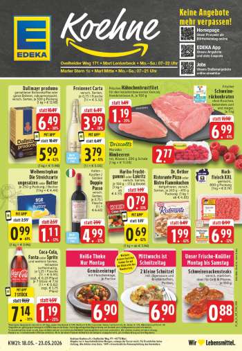 Prospekte Edeka - 18.05.2026 - 23.05.2026.