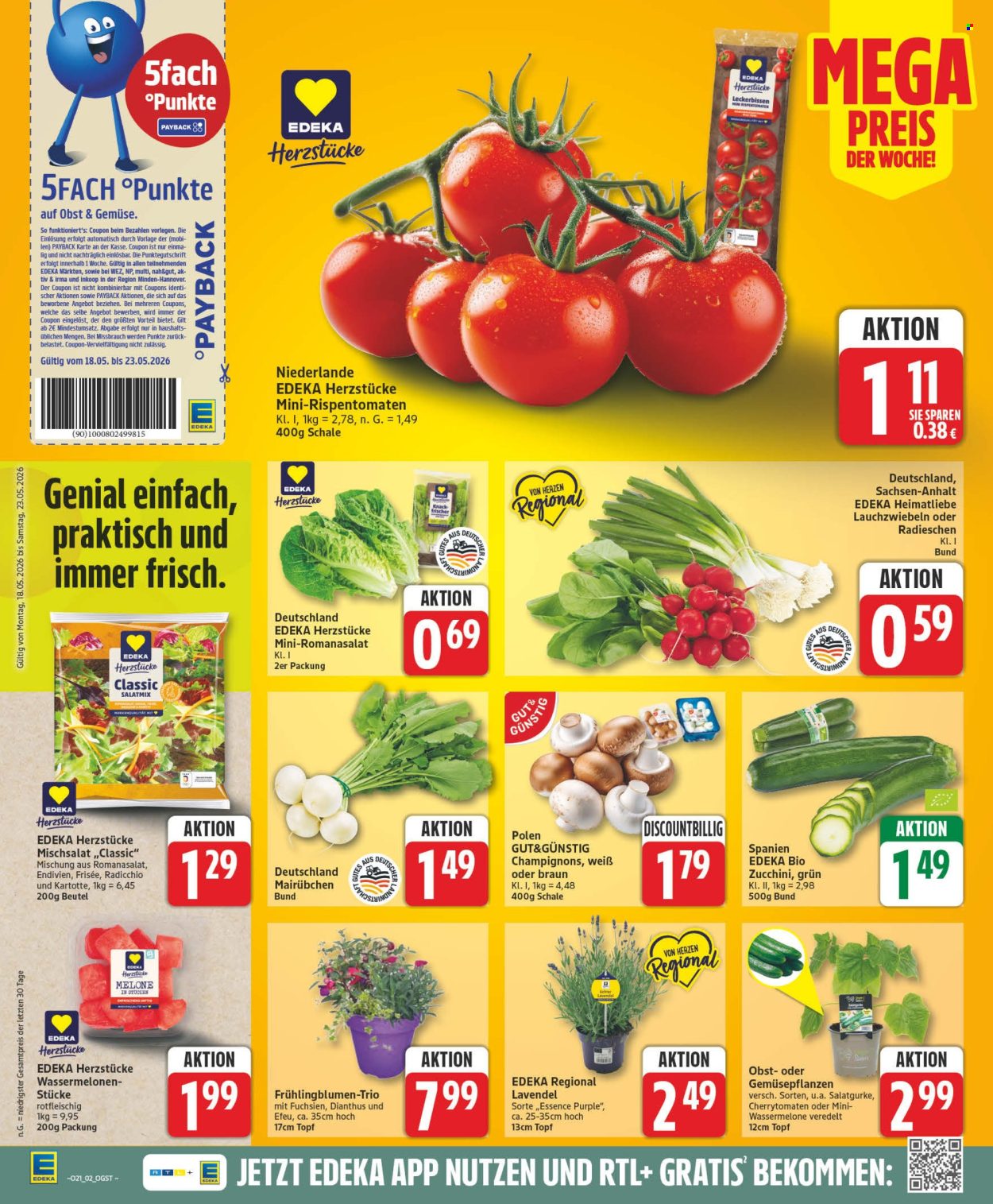 Edeka Prospekte  - 18.05.2026 - 23.05.2026. Seite 4
