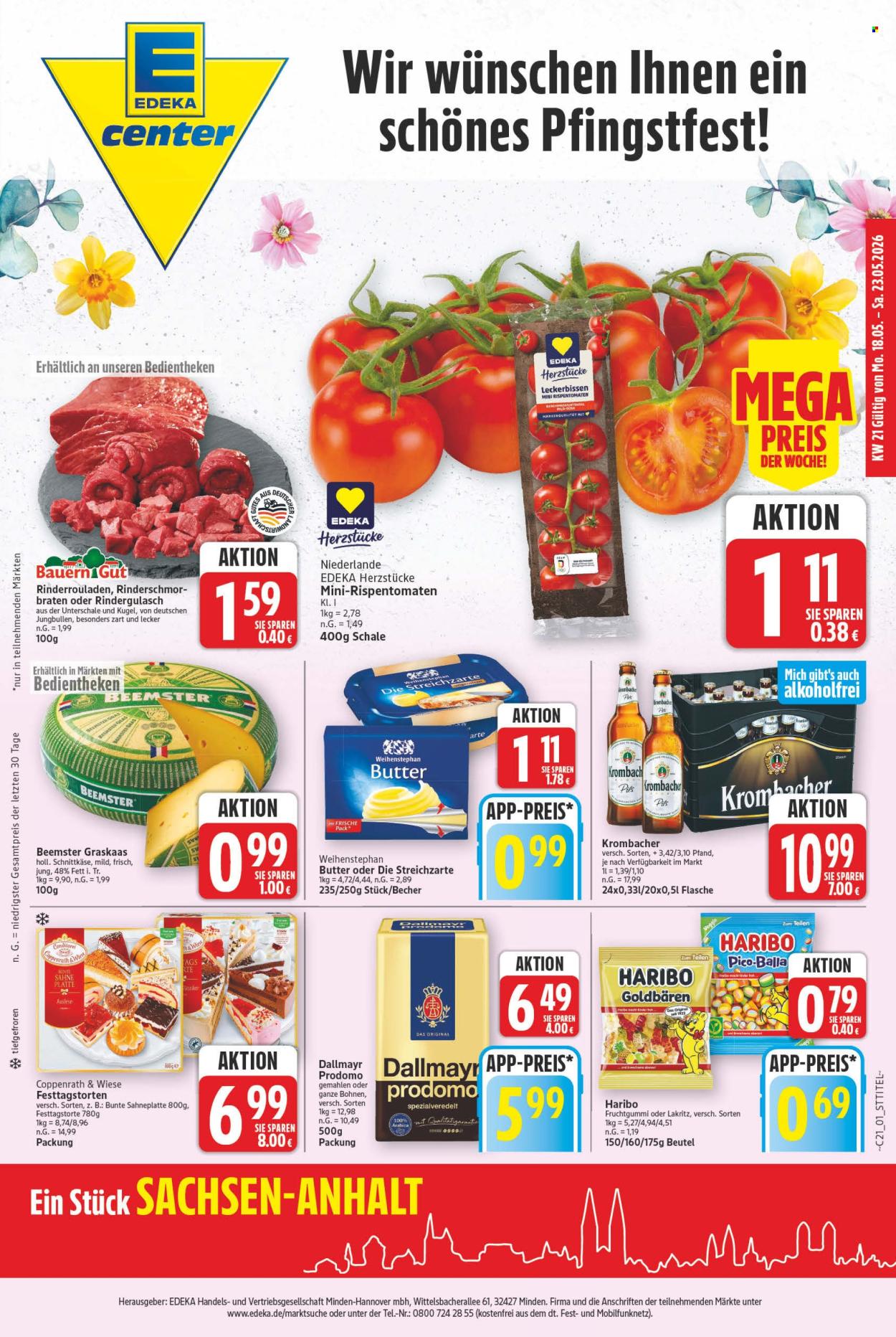 E center Prospekte  - 18.05.2026 - 23.05.2026. Seite 1