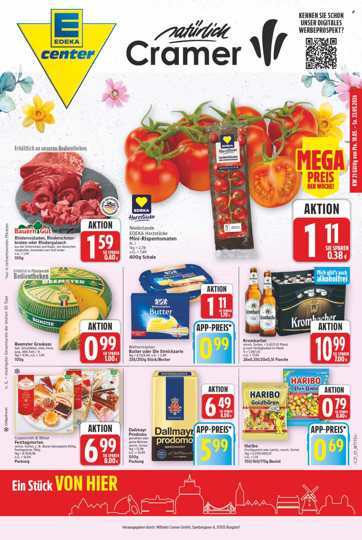 E center Prospekte  - 18.05.2026 - 23.05.2026. Seite 1
