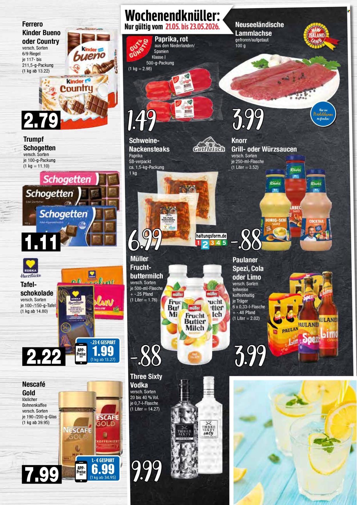 Edeka Prospekte  - 18.05.2026 - 23.05.2026. Seite 10