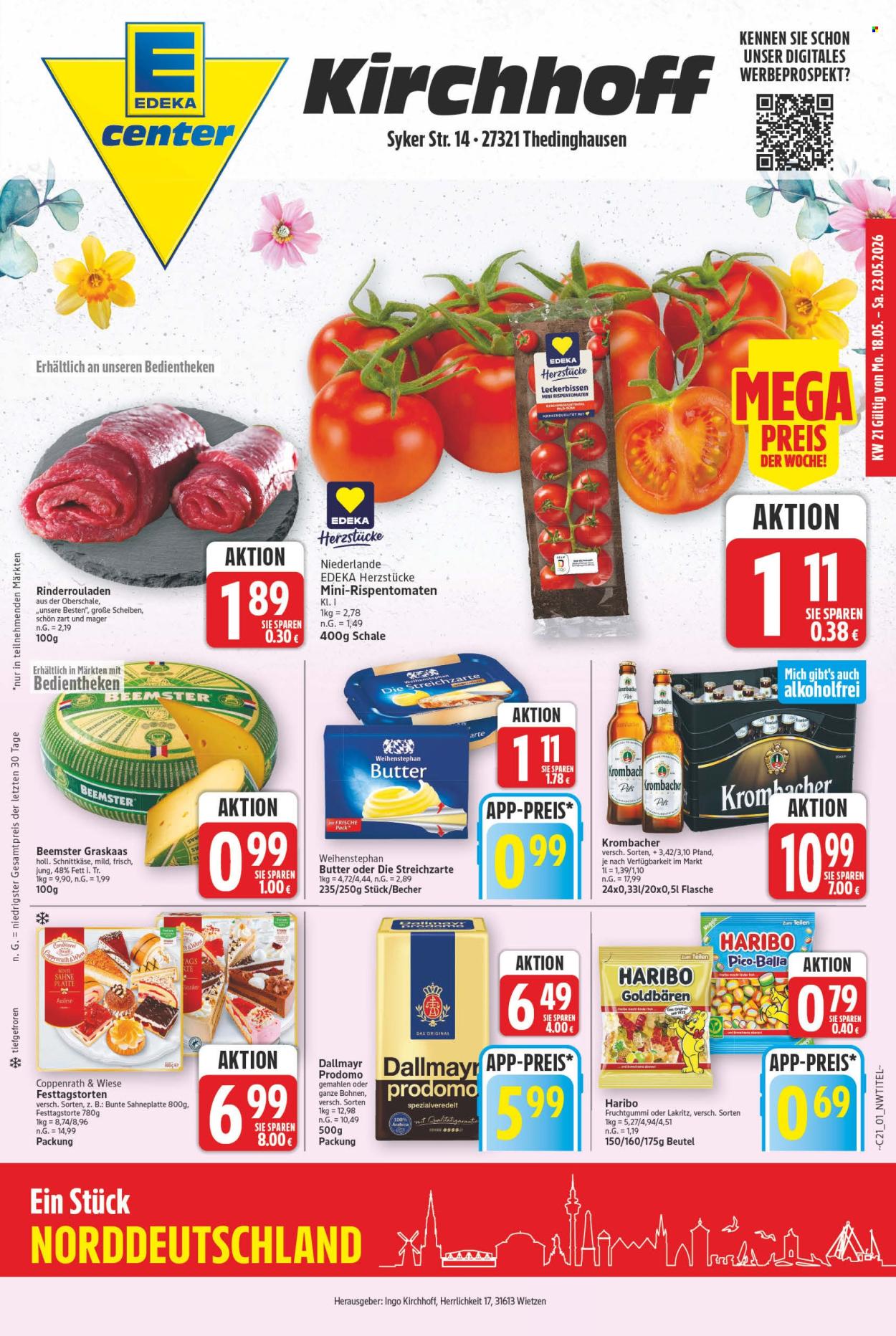 E center Prospekte  - 18.05.2026 - 23.05.2026. Seite 1