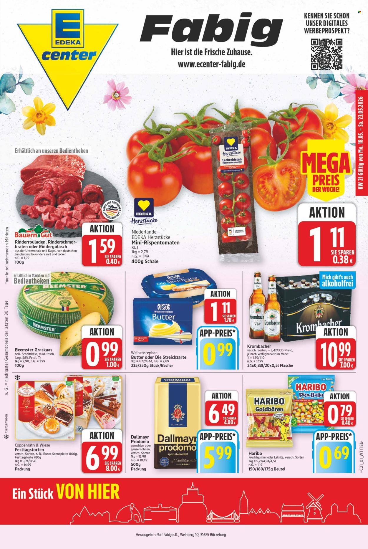 E center Prospekte  - 18.05.2026 - 23.05.2026. Seite 1
