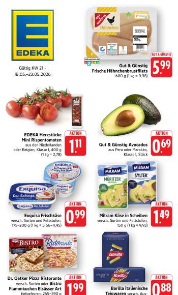 Prospekte Edeka - 18.05.2026 - 23.05.2026.