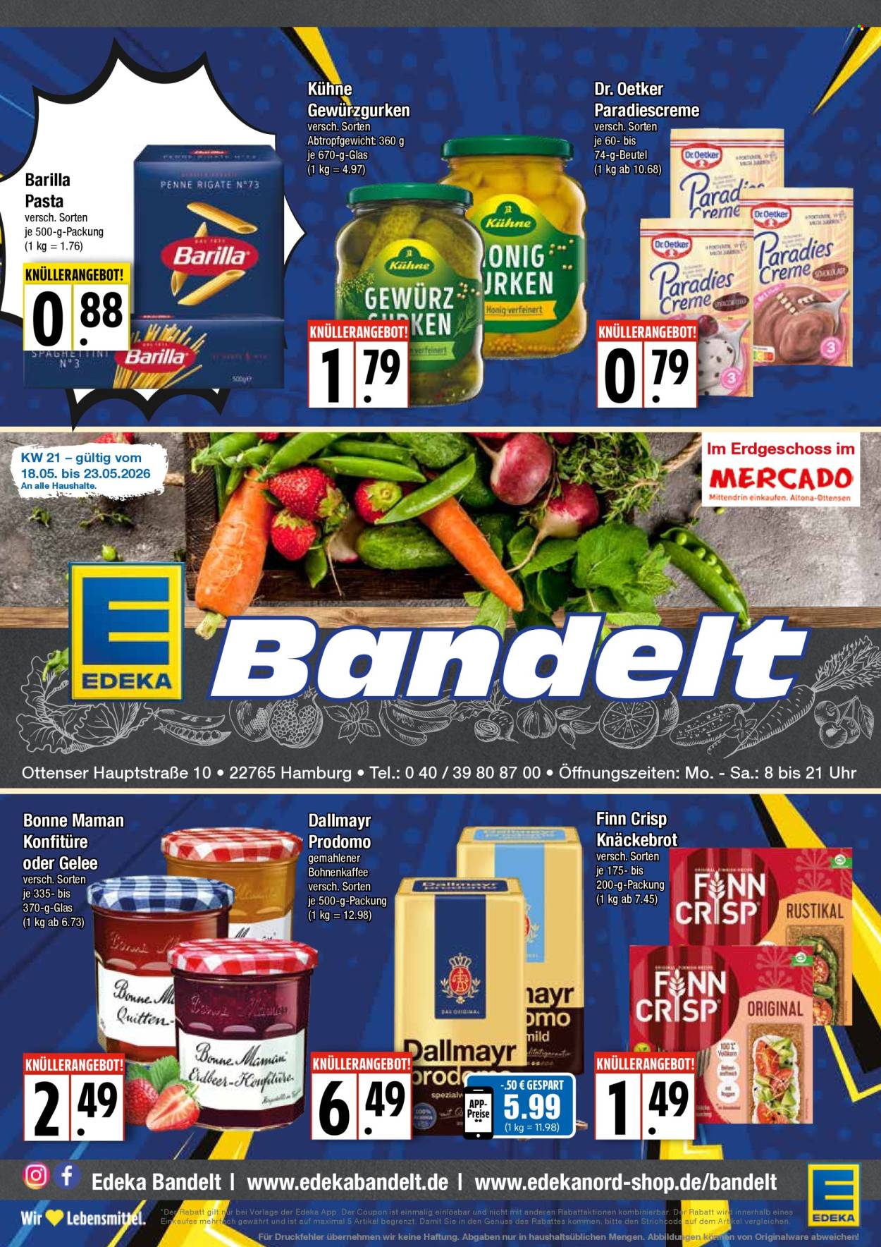 Edeka Prospekte  - 18.05.2026 - 23.05.2026. Seite 1