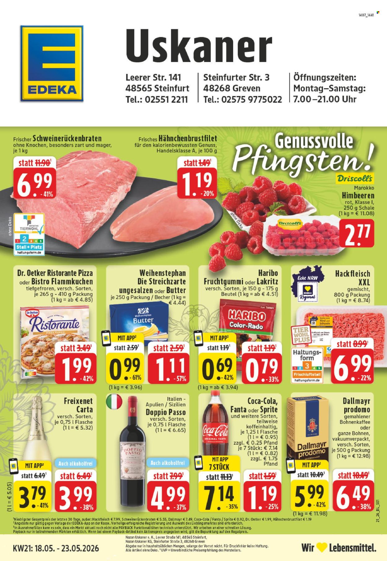 Edeka Prospekte  - 18.05.2026 - 23.05.2026. Seite 1