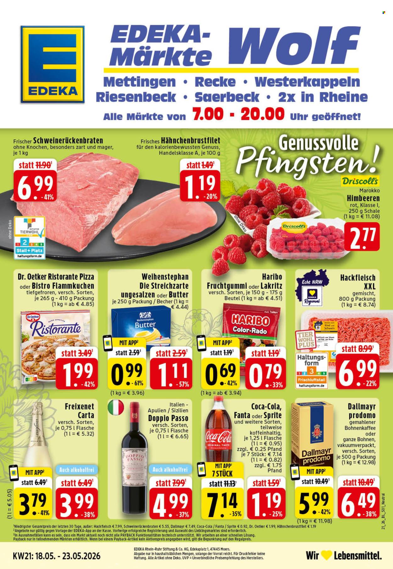 Edeka Prospekte  - 18.05.2026 - 23.05.2026. Seite 1
