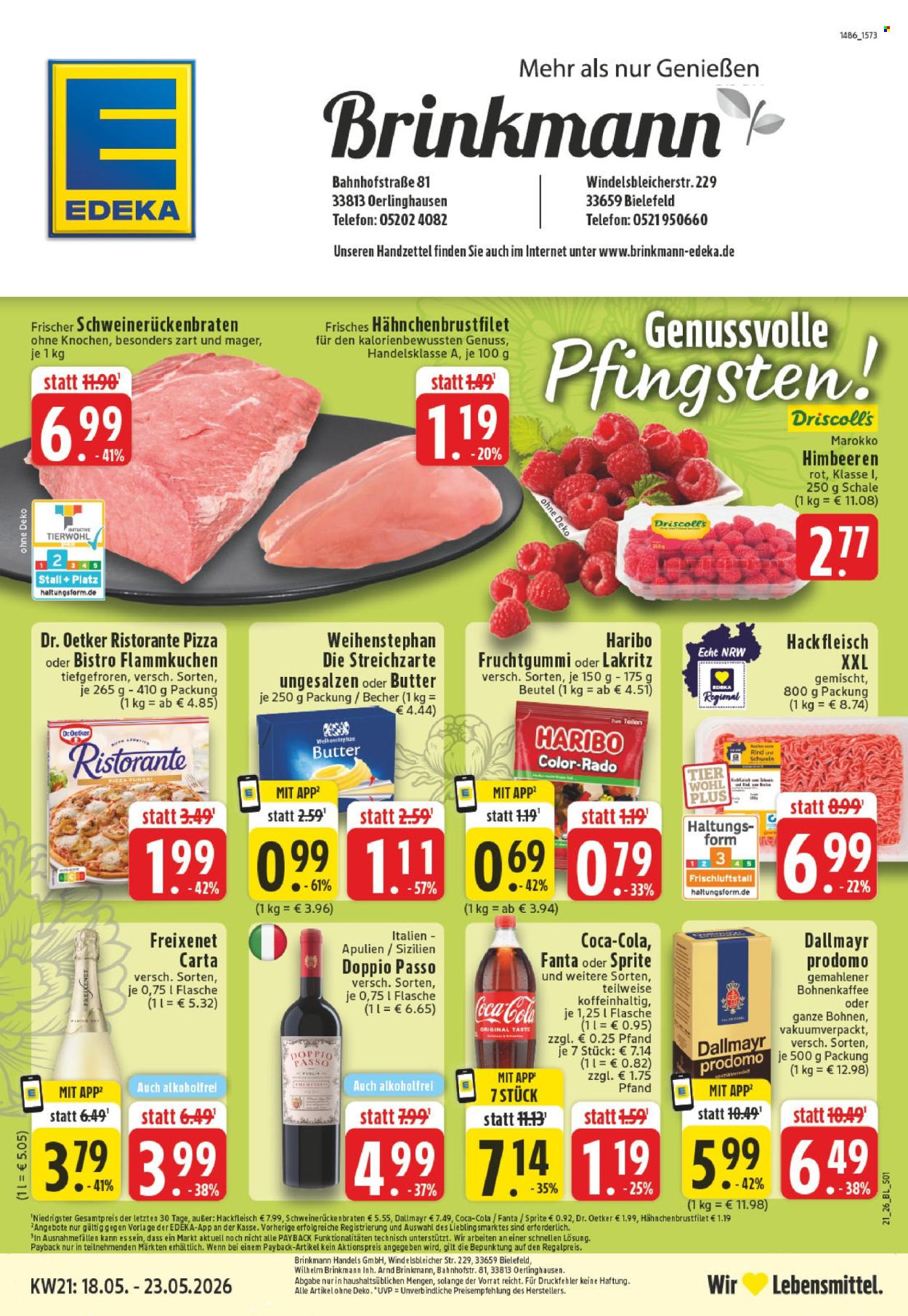 Edeka Prospekte  - 18.05.2026 - 23.05.2026. Seite 1