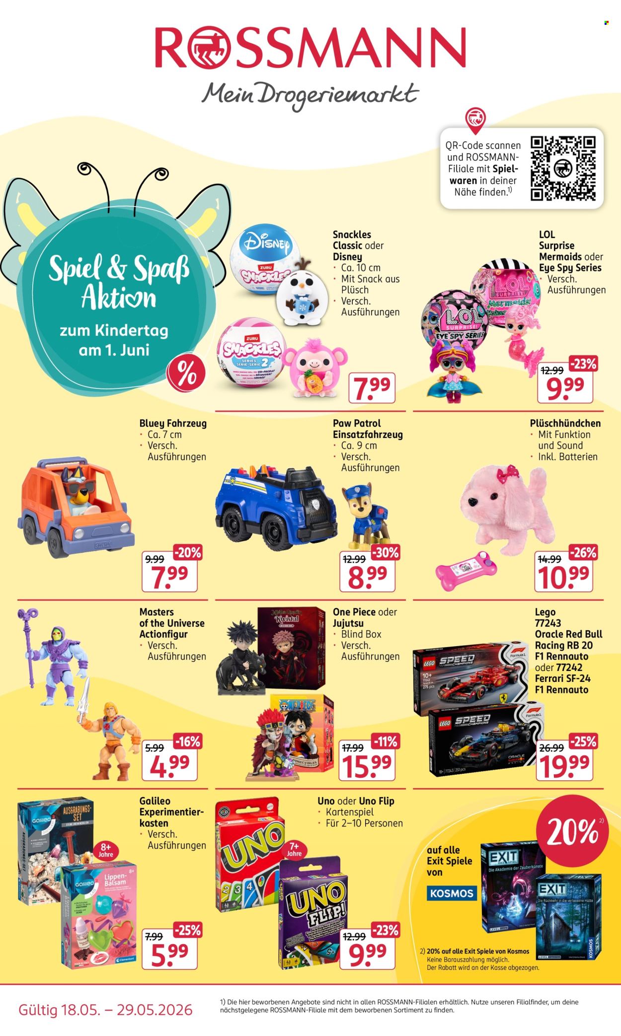 Rossmann Prospekte  - 18.05.2026 - 29.05.2026. Seite 1