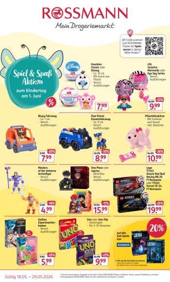 Prospekte Rossmann - 18.05.2026 - 29.05.2026.
